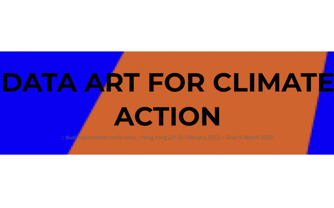 Data art for climate action